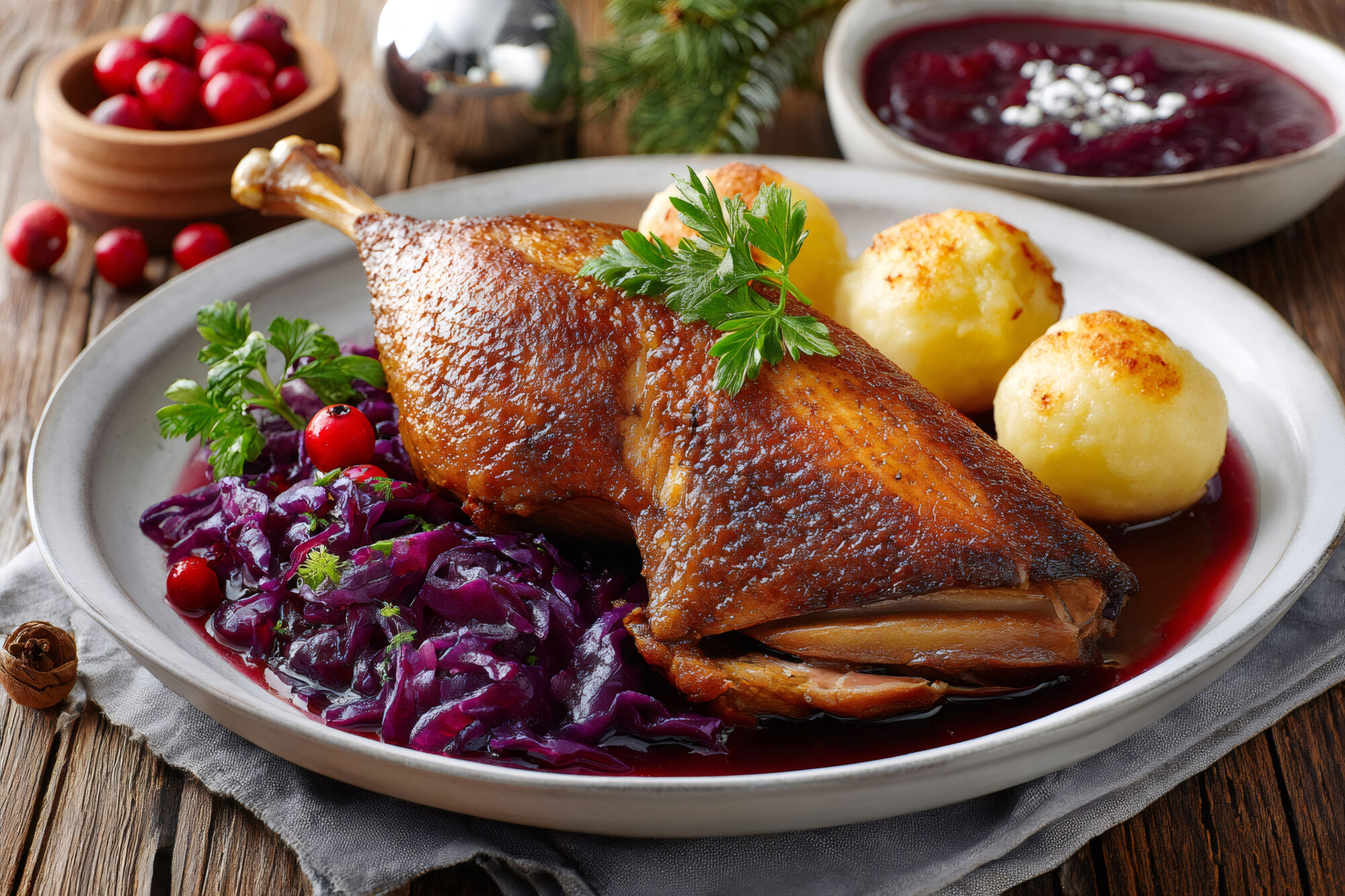 Ganslbraten © Vecteezy / lubos chlubny