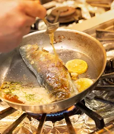 Gebratener Fisch
