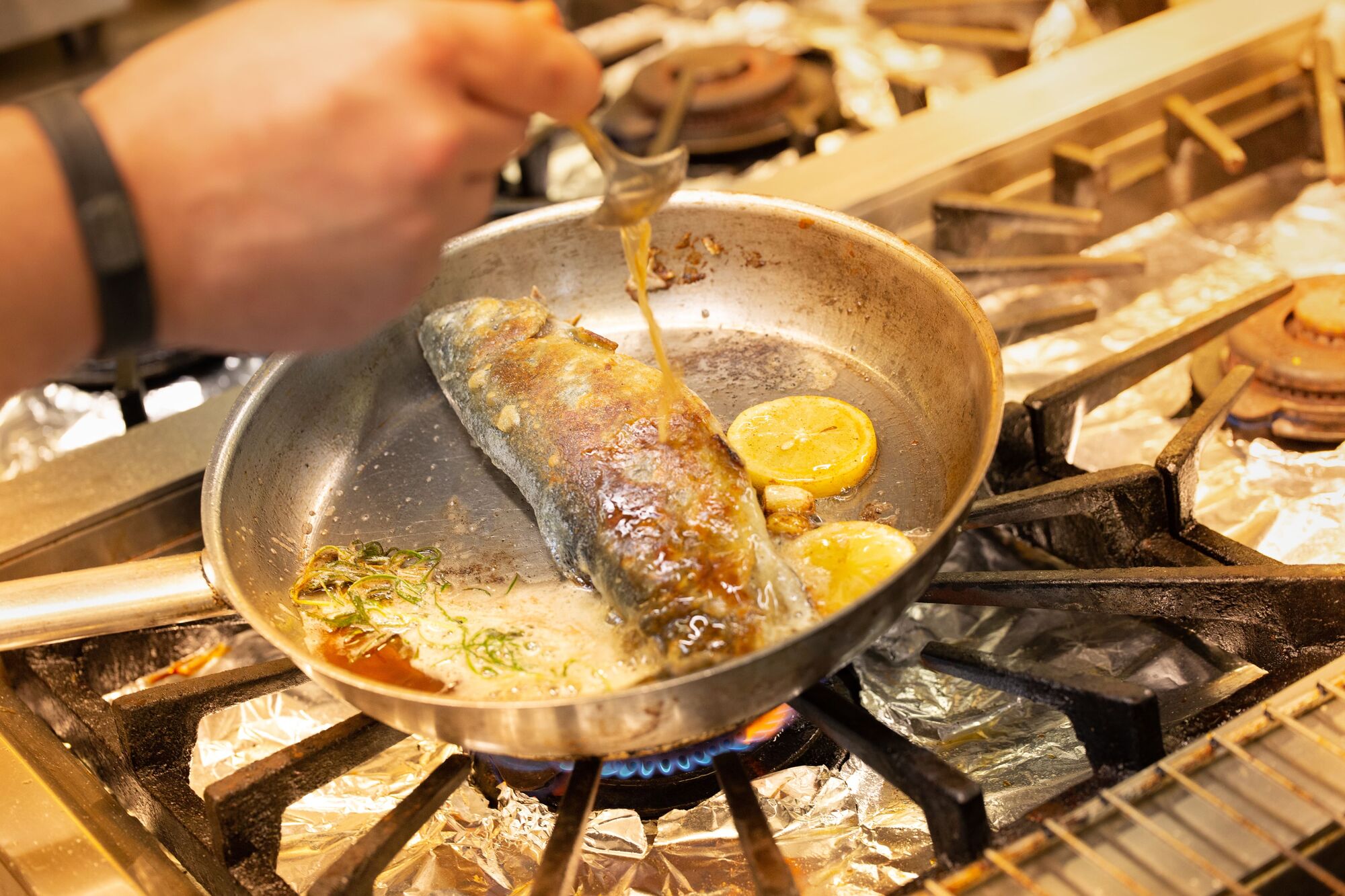 Gebratener Fisch