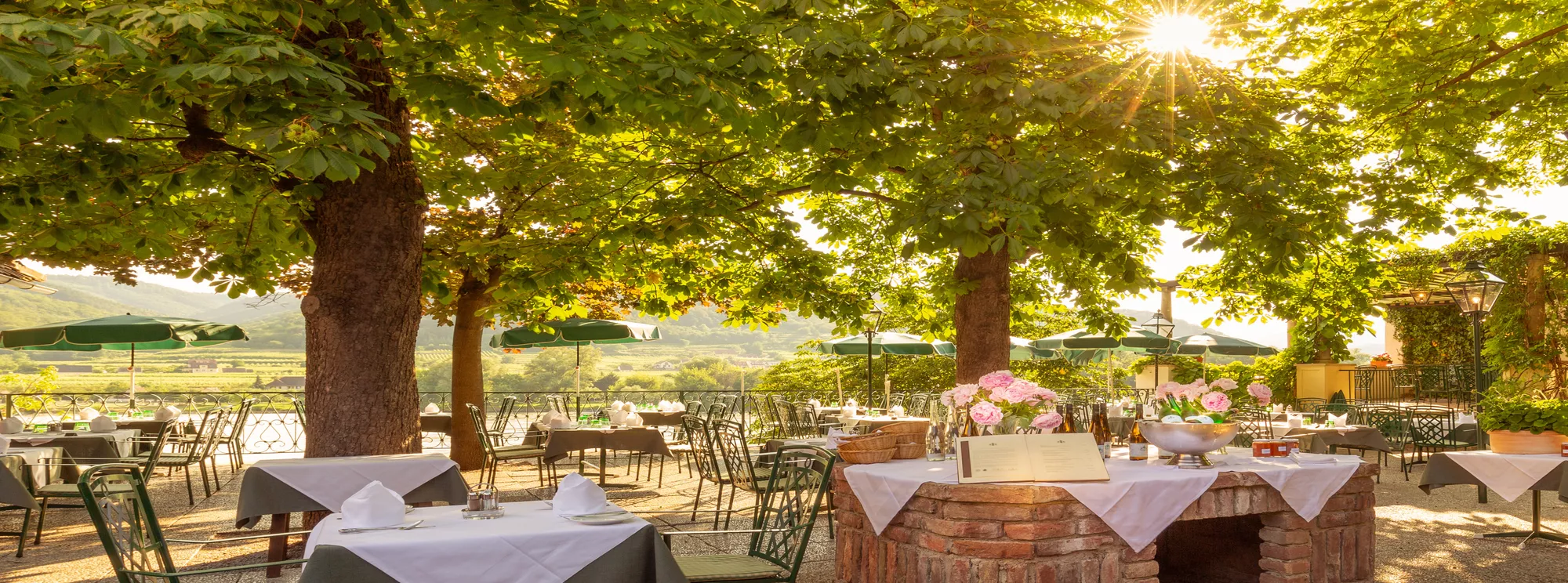 Sonnenterrasse vom Restaurant Richard Löwenherz