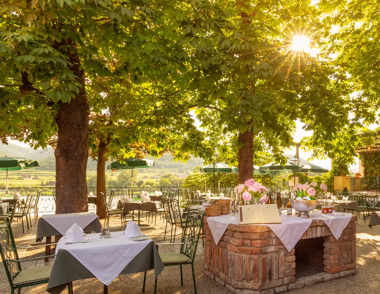 Sonnenterrasse vom Restaurant Richard Löwenherz