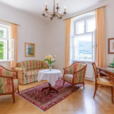 Wohnbereich Suite LÖWENHERZ